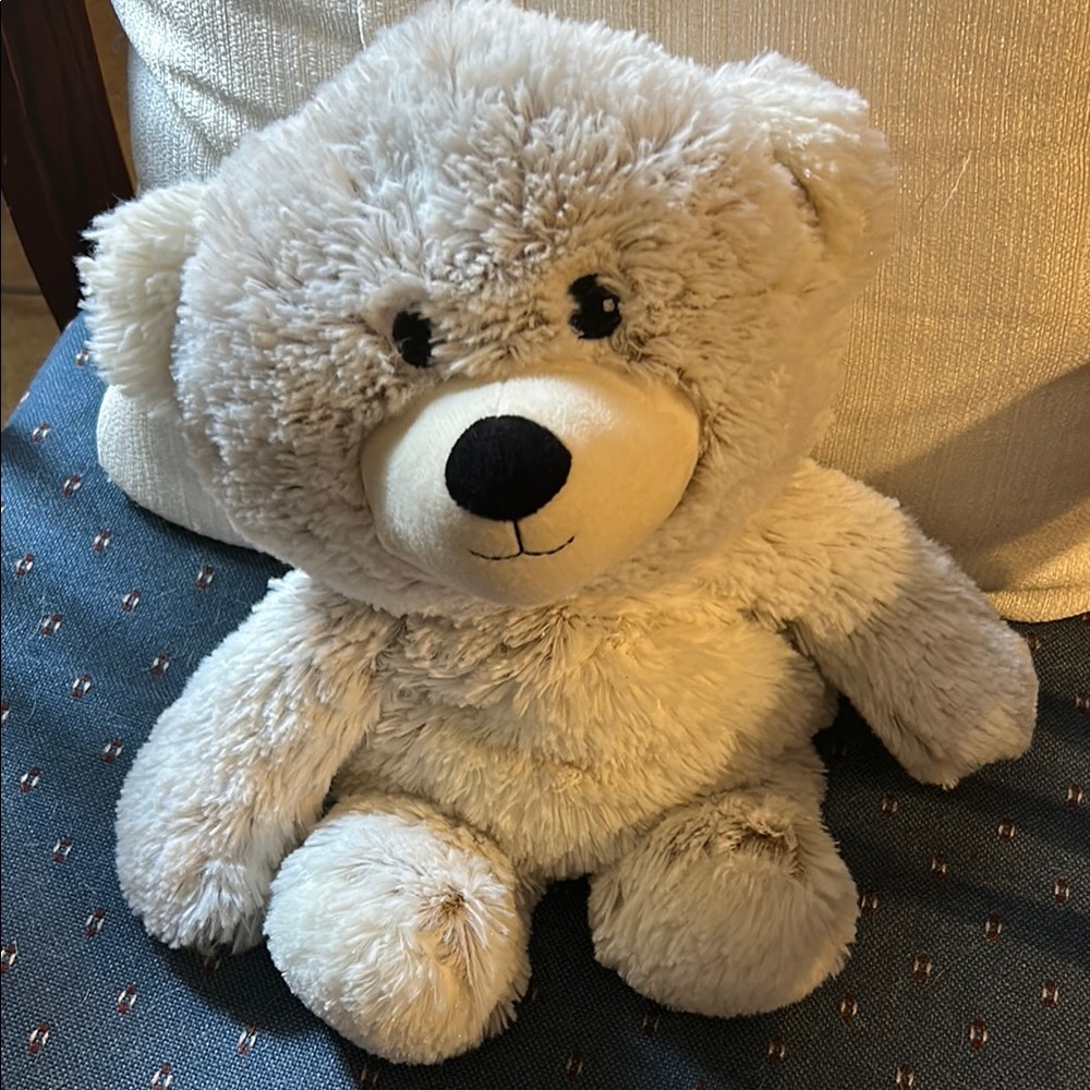 Plush Cream Warmies Teddy Bear